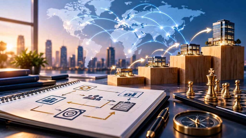 Standardized Operational Playbooks Redefine Successful Business Expansion Models Standardized operational playbooks guiding scalable business expansion and strategic growth.